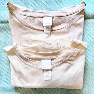 Soft Cream Tops (set of 2)